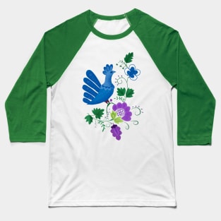 uncommon peacock design Baseball T-Shirt